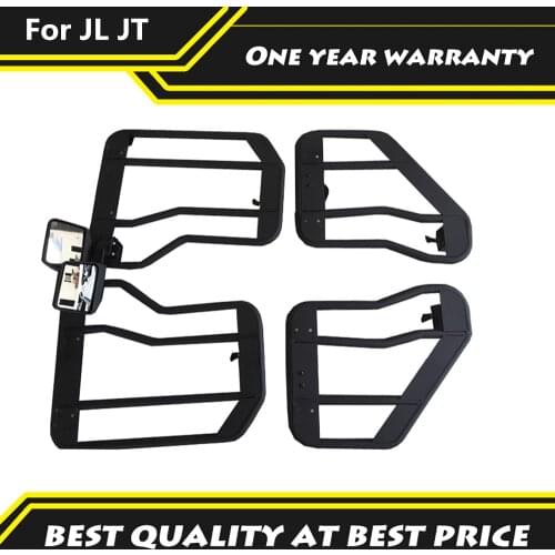 Hot Sell Tube Half door for Jeep Wrangler JL & Gladiator 4 Door Car 4X4 off-road Accessories