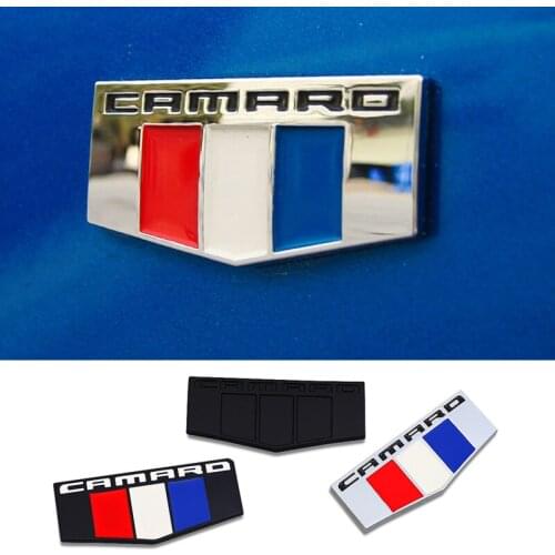 3D Metal CAMARO Emblem Sticker Car Decal Accessories For Chevrolet Cruze Spark Captiva Trax Malibu Tahoe Sonic Traverse Equinox