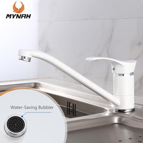 MYNAH White Kitchen Faucets