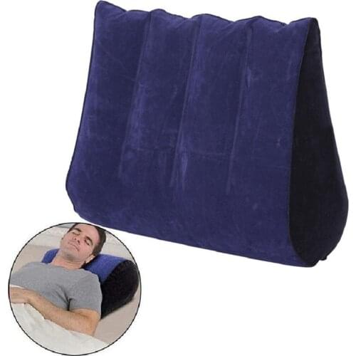 Inflatable Love Pillow Sex Wedge Position Cushion Sexy Furniture Erotic Aids Wedge Adult Magic Love Games Toys Couples Pillow
