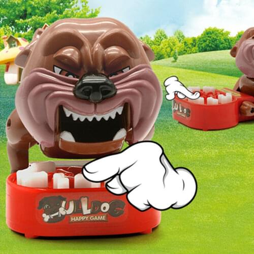 Upgrade the New Funny Toy Dog Bite Finger Family Challenge Game Interactive Kids Novelty