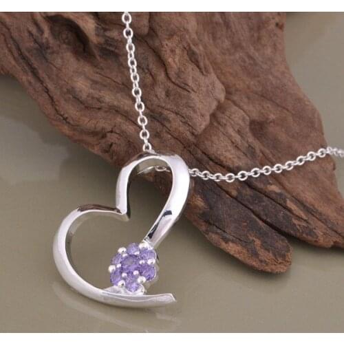 Wholesale High quality silver plated Fashion jewelry chains necklace pendant WN-1210