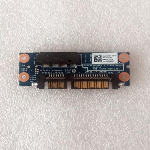 Original for Dell Latitude 3580 3480 SATA to mSATA M.2 SSD Interposer adapter BOARD HYVYR RWMDF 0RWMDF