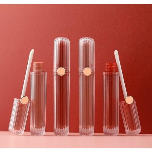 100pcs 5ml Makeup Liquid Empty Lipstick Lip Gloss Tubes Cosmetic Packaging Container Refillable Bottle