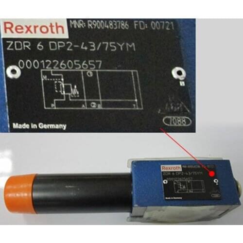 R900483786 new rexroth valve ZDR6DP2-43/75YM