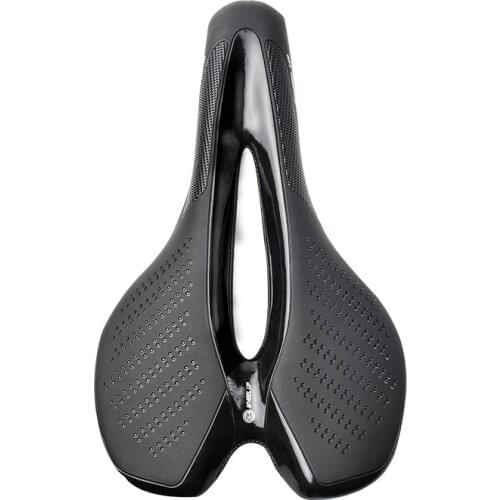Bicycle Cushion Saddle Mountain Road Bike Seat PU Leather Surface Shockproof Soft Breathable Ultralight Racing Seat For Bicycle