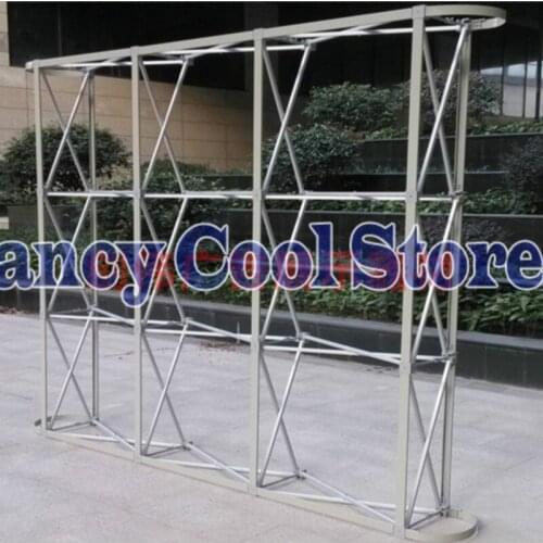 Wedding Flower Wall Stand Aluminum Flower Backdrop Frame Pipe Good Quality wedding props