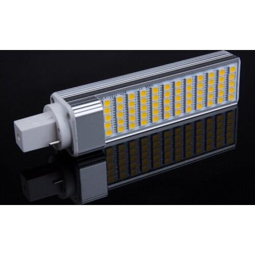 12W G24 E27 LED Bulb Cornlight Lamp 52 LED 5050 180 degree White/ Warm White horizon down lights New Arrival