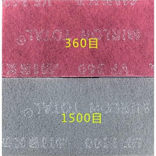 25pcs 115*225mm mirka Scouring Pad Metal Woodware Polishing Car Brushing Derusting Polishing Cleaning Lacquer