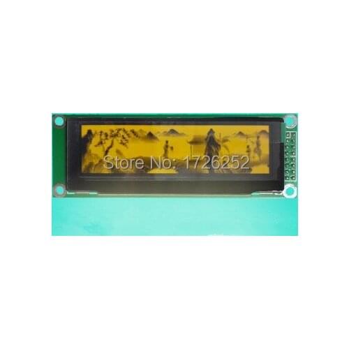 3.12 inch 30PIN Yellow OLED Module SSD1322 Drive IC 256*64 SPI / 8Bit Parallel Interface