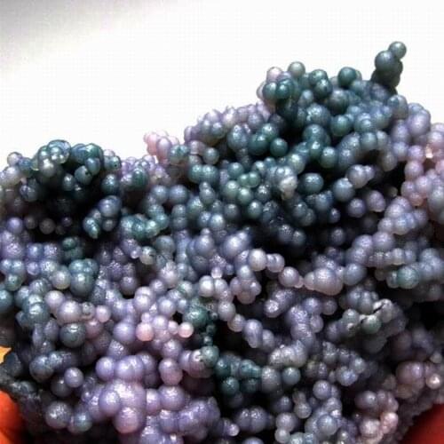 488g Grape Agate Chalcedony Terminated - crystals and stones healing Mineral specimen Home Decor feng shui decoration