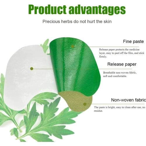 60pcs Knee Pain Medical Plaster Wormwood Extract Joint Ache Relieving Muscle Pain Sticker Rheumatoid Arthritis Painkiller Patch