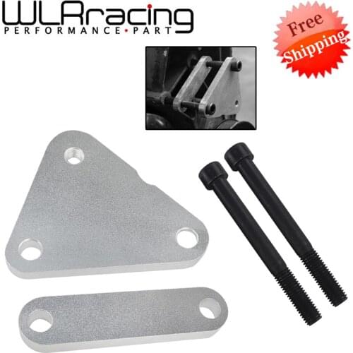 FREE SHIPPING Vortec Truck Idler Relocation Bracke kit For 99- Chevrolet LS intake Manifold Swap 5.3 Idler Pulley Relocation