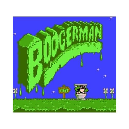 Boogerman Region Free 60 Pin 8Bit Game Card For Subor Game Players