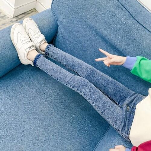 Джинсы для девочек Famli China At AliExpress