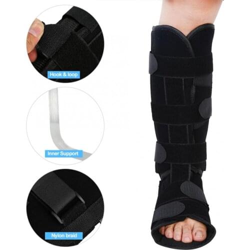 Medical Leg Brace Ankle Belt Support Adjustable Leg Support Strap Ankle Brace Ankle Fracture Fixator
