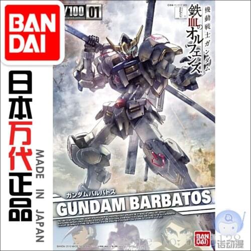 Bandai Gundam Model IN-Stock Assembly 01886 TV 01 1/100 Barbatos Gundam ROBOT Figure Anime Toys Figure Gift