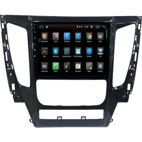 9"2.5D Car DVD Multimedia player For Mitsubishi Triton PAJERO 2017+ Auto AC 2din Android 10 Radio Tape Recorder Navigation GPS