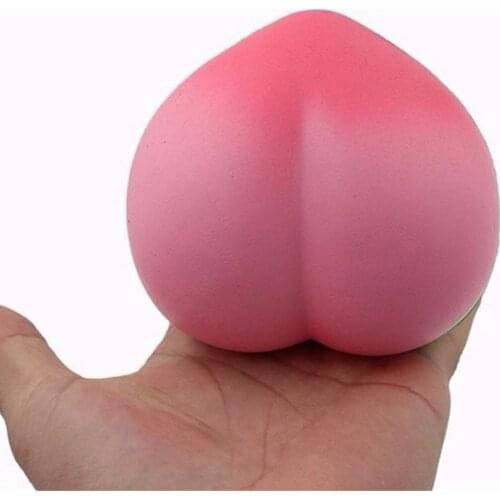 Squishy Peach Antistress Funny Gadget Ball Squeese Slow Rising Stress Reliever kawai SimulationVenting Fruit Kids Adult Toys