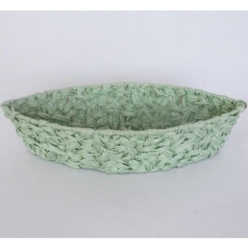 Hand Weaving Basket Newborn Posing Bed Photography Props Infant Shoot Container Photo Studio