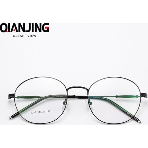 QianJ Anti-Blue Rays Spectacle Frame Men Women Eyeglasses Opitcal Computer Gaming Eye Glasses Clear Lens For Male Female Eyewear