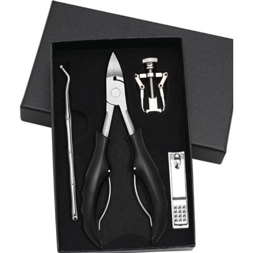 Podiatrist Toenail Clipper Professional Thick Ingrown Toe Nail Clippers for Men Seniors Pedicure Clippers Toenail Cutter