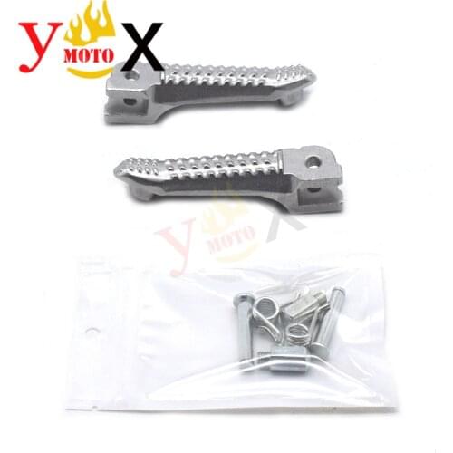 Sport Bike Motorcycle Front Footrest Foot Pegs Foot Rest Pedals For BMW S1000RR 2010-2017 S1000R 2014-2017 HP4 2013-2015