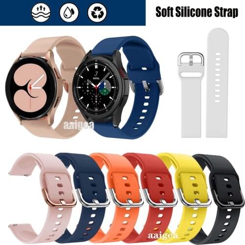 New Unisex Soft Silicone Watch Strap Band For Samsung Gear Sport S4 20mm Replacement Fashion Sports Bracelet Wrist band strap