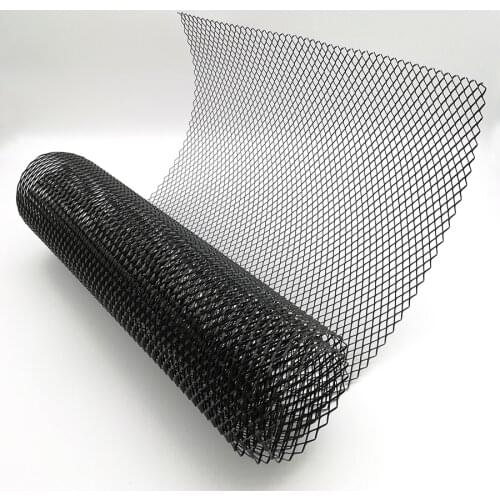 Aluminium Grille Net Car Front Intake Bumper Fender Hood Vent Mesh Grill 12x6mm