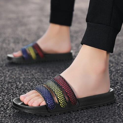 Outdoor Sandals Breathable Flip Flop Beach Shoes Lightweight Quick-drying Wading Slippers Water Sneakers Adulto Cholas Hombre