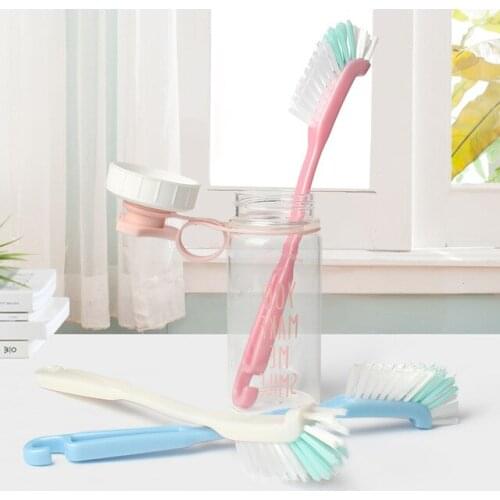 Baby Bottle Brush Kitchen Helpers Household Cleaner Glass For Brushes Cup Cleaning Wash Tea Cup Artifact Tube Cleaning Tool