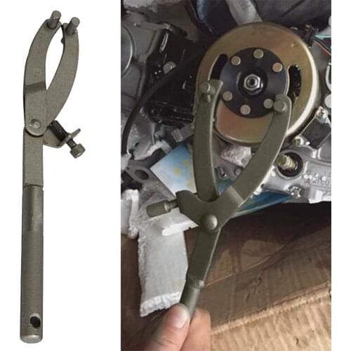 Universal Motorcycle Light Belt Pulley Disassembly Bracket Flywheel Transmission Clutch Wrench Repair Tool