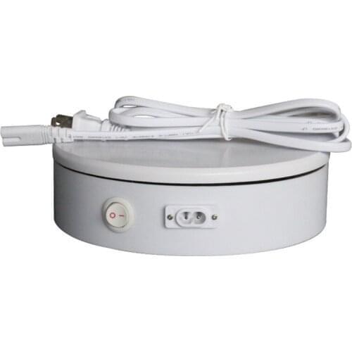 20cm load 7kg Electric Motorized Rotary Rotating Display Turntable for jewelry display stand For Watch Jewelry mobile phone show