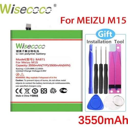 Wisecoco Meizu 15 Lite Phone Batteries