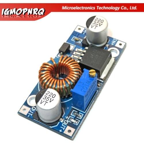 1pcs XL4005 DSN5000 Beyond LM2596 DC-DC adjustable step-down 5A power Supply module