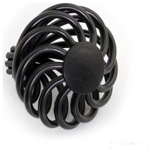 15Pcs/Lot European style Black Birdcage Kitchen Handle Pull Knob ( D:45MM H:40MM )