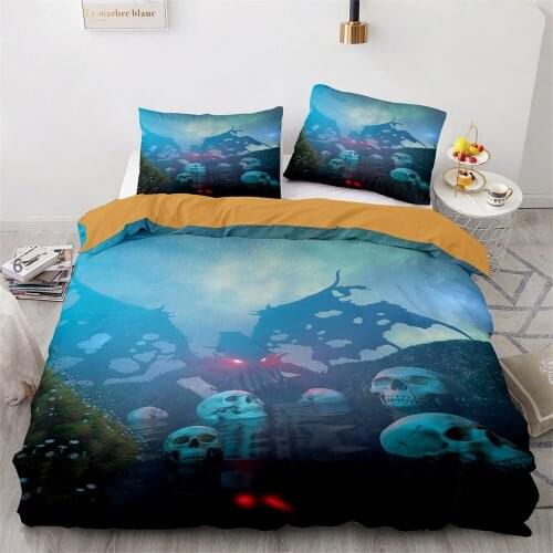 3D Home comforter bedding sets Qualified Queen King Bedding Set Duvet Cover Pillow Cases comforter bedding sets 2-3pcs style21