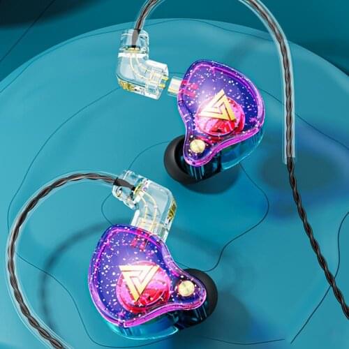 AK6-PRO In-ear Earphones Universal HiFi Sound with Mic 3.5mm Wired Sport Earbuds for Running