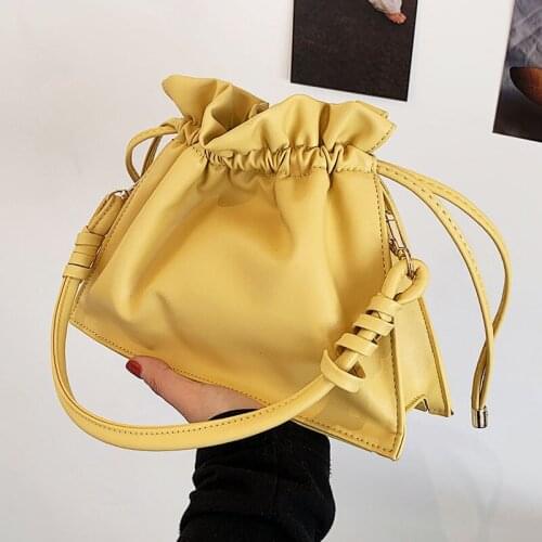 Designer Cloud Bag For Women Handbag Soft Leather Ladies Shoulder Pleated Dumpling Bag Handbags Daily Clutches Crossbody Bags