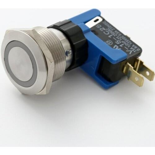 15A or 25A LARGE current/Big current Metal push button switch (19mm,22mm,25mm, UL approval )