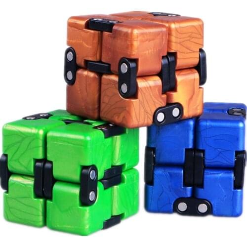 Stress Relief Toy QiYi Colorful Infinity Magic Neo Cube Blocks Portable Decompresses Relax Toys For Children Adults Kids Toys