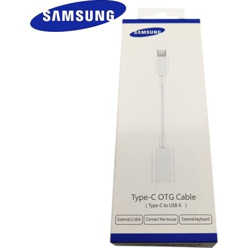 Samsung OTG Cable Type C USB Data Transfer Type C Male to Female Adapter for Samsung S20 S10 S9 S8 Plus A70 A50 A30 Note 9 8 10