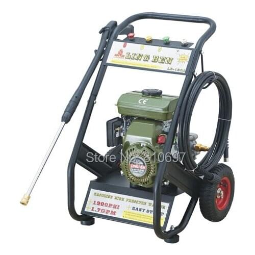 LB-130A/B 2.4HP gasoline engine powered high pressure washer 130bar 6L/min car wash machine household cleaning machine