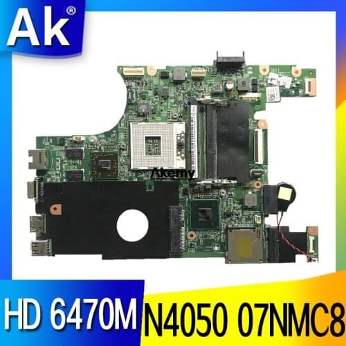 For DELL 07NMC8 laptop motherboard inspiron 14 N4050 main board 7NMC8 HM67 w/ HD 6470M 1GB DDR3