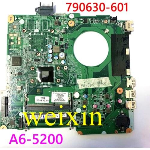 Working FOR HP 15-F 15-F305DX (A)(AB54) 790630-601 Laptop motherboard DA0U93MB6D2 U93 A6-5200 mainboard 100% Tested