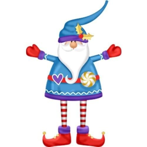 Christmas Peppermint Snowman Metal Cutting Dies Embossing Scrapbooking Stencil Craft Cut Dies For DIY Card Handmade