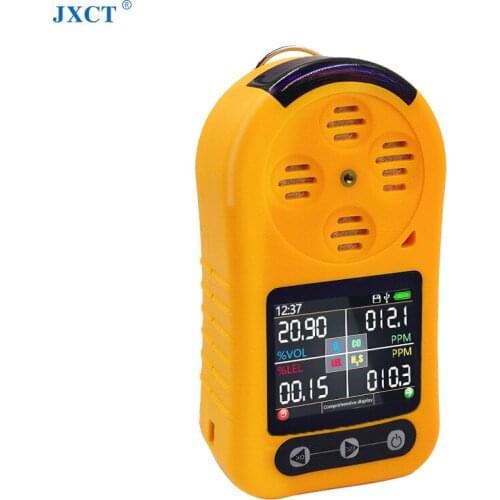 Handheld portable HCN gas Analyzer detector honeywell gas leak sensor with sound light