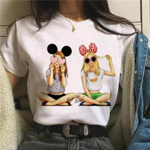 Fashion Girl Personality Creative Printing Casual T-shirt O-neck Short-sleeved Womens Loose Top Womens Oversized T-shirt S-4XL