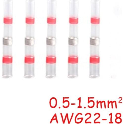 10/20/30PCS heat shrinkable wire connector SST21 waterproof casing AWG22-18