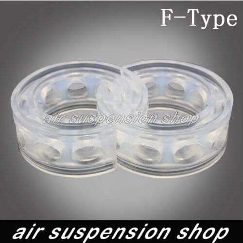 2Pcs Universal 38mm Car F-Type Air Spring Bumper Shock Absorbers Strut Urethane Rubber Bumper Cushion Kit for 38mm Spring Height